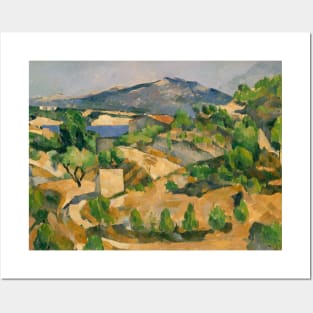 Francois Zola Dam by Paul Cezanne Posters and Art